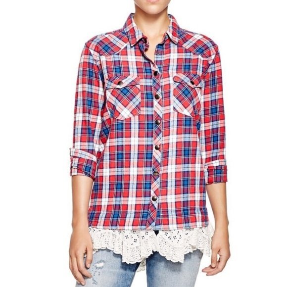 vintage havana flannel shirt